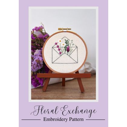 Embroidery pattern - Floral Exchange